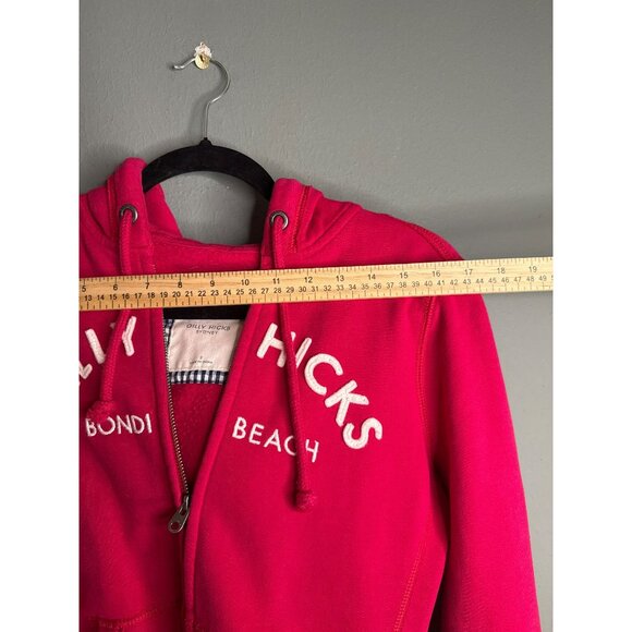Vintage Abercrombie & Fitch Gilly Hicks Small Sydney Fitted Zip Up Hoodie - Picture 6 of 10